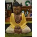 Wooden Carved Sitting Buddha