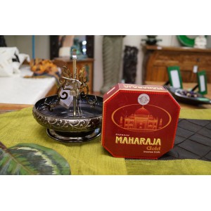 Darshan -  Maharaja Gold Incense Coils (10 Coils)