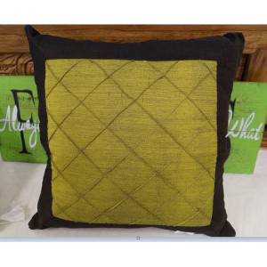 Green and Brown Cushion 