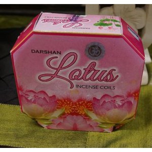 Darshan - Lotus Incense Coils