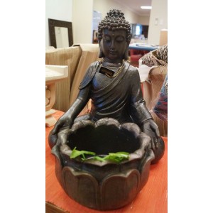 35cm Rulai Garden Buddha With Pot