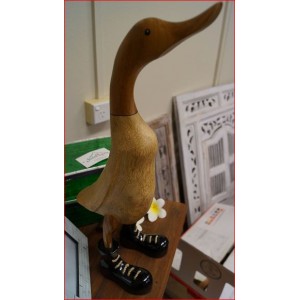 Bamboo Duck in Shoes