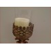 French Style Pillar Candle Holder- Candle Not Included