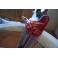 Glass Solar Bird On Stake - PICK UP ONLY