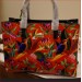 Serenade- Wildflower Patent Leather Grip Handle Bag